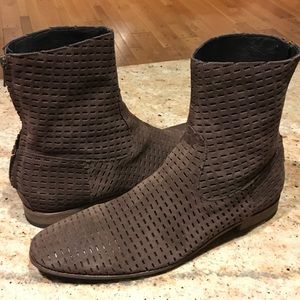 Pete Sorensen Suede Ankle Boots, Italian HandMade